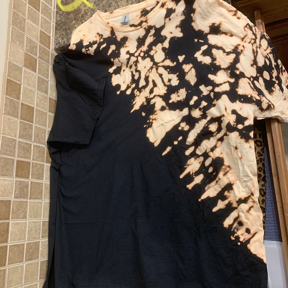 Bleach Tie Dye Shirt